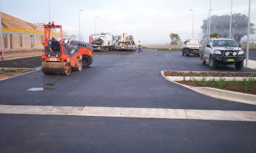 Final coat of Bitumen was installed 19-20 June 2015 for both Car Parks & Access Road, these works were contracted to TRN Group.